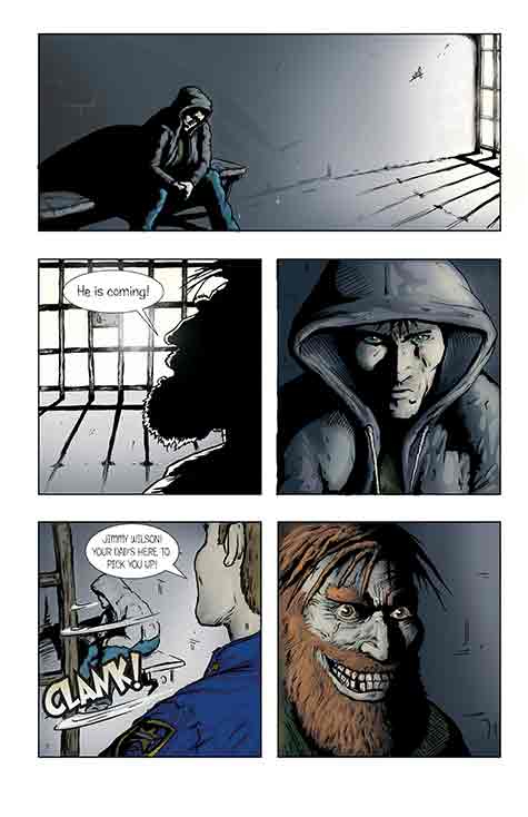 Dark Inside Comic Page 1