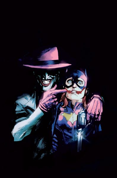 Batgirl and the Joker: unpublished cover
