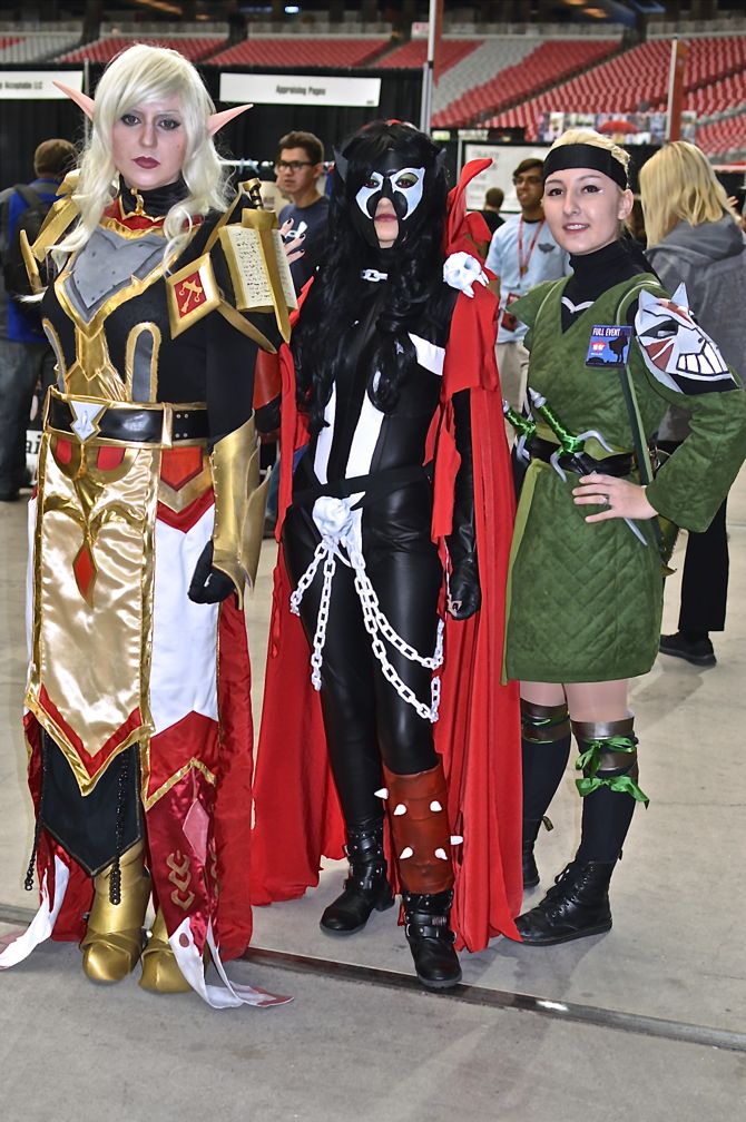 2, Marvel, DC Comics, comics, gaming, cosplay, Spawn, costuming, cosplayers, over 30 cosplay, Phoenix Comicon Fan Fest, 01