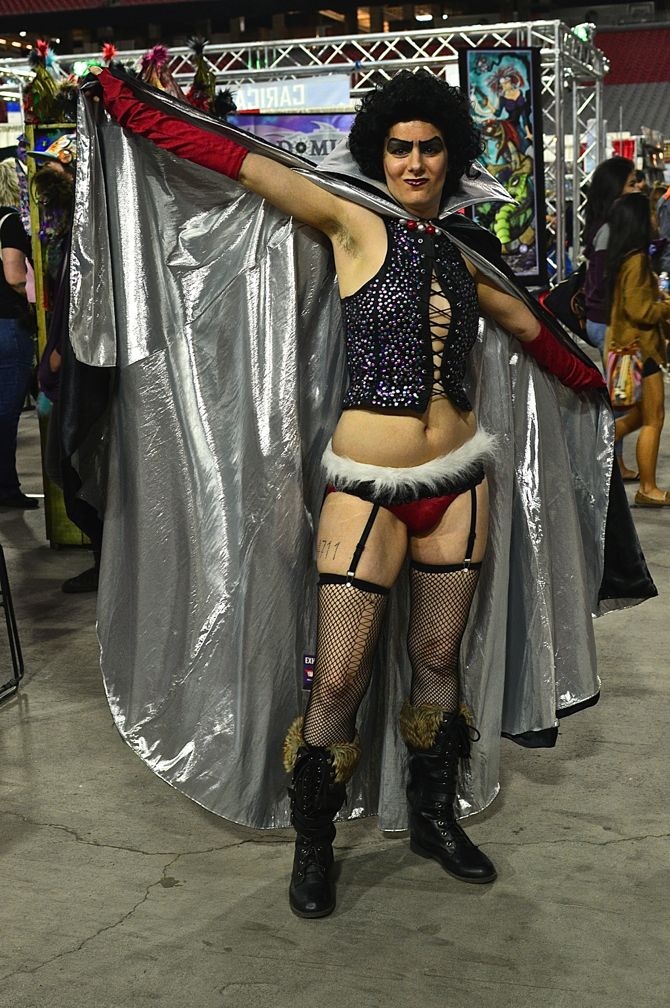 2, Marvel, DC Comics, Rocky Horror Picture Show, Frankenfurter, comics, gaming, cosplay, costuming, cosplayers, over 30 cosplay, Phoenix Comicon Fan Fest, 17