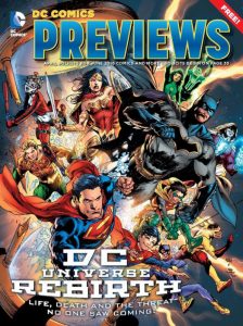 DC Comics Previews Rebirth