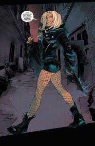 Black Canary - Art by Otto Schmidt
