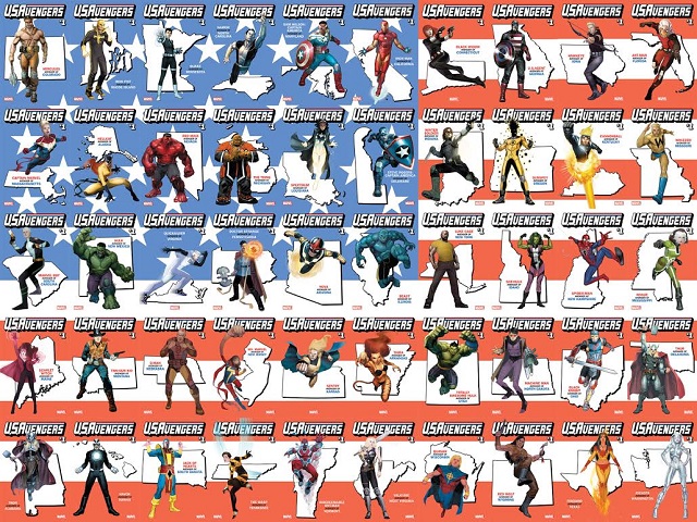 U.S. Avengers State Variants